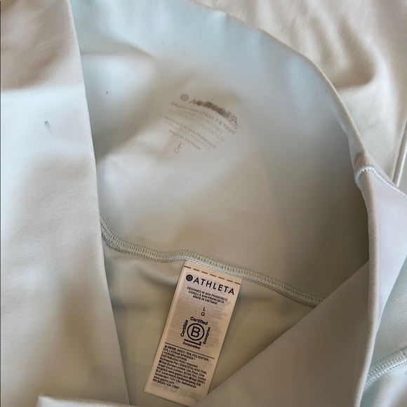 Athleta Situation Stash 7/8 High-Waisted Leggings, NWT Mint Green - Picture 3 of 7
